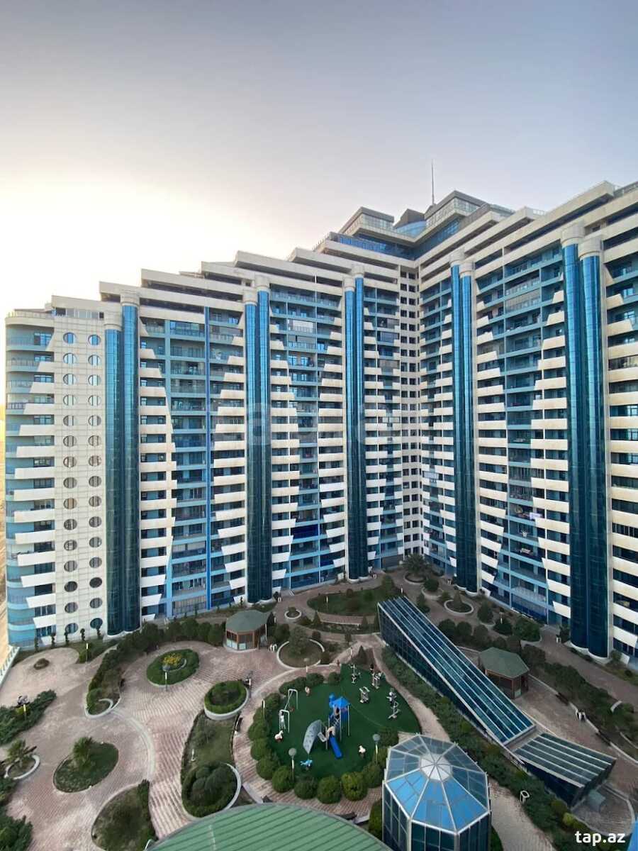 3-otaqlı yeni tikili kirayə verilir, Şah İsmayıl Xətai m., 170 m²