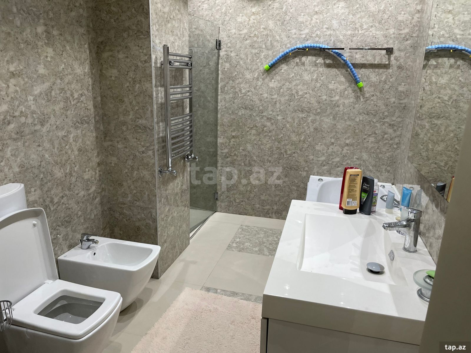 3-otaqlı yeni tikili kirayə verilir, Şah İsmayıl Xətai m., 170 m² (11)
