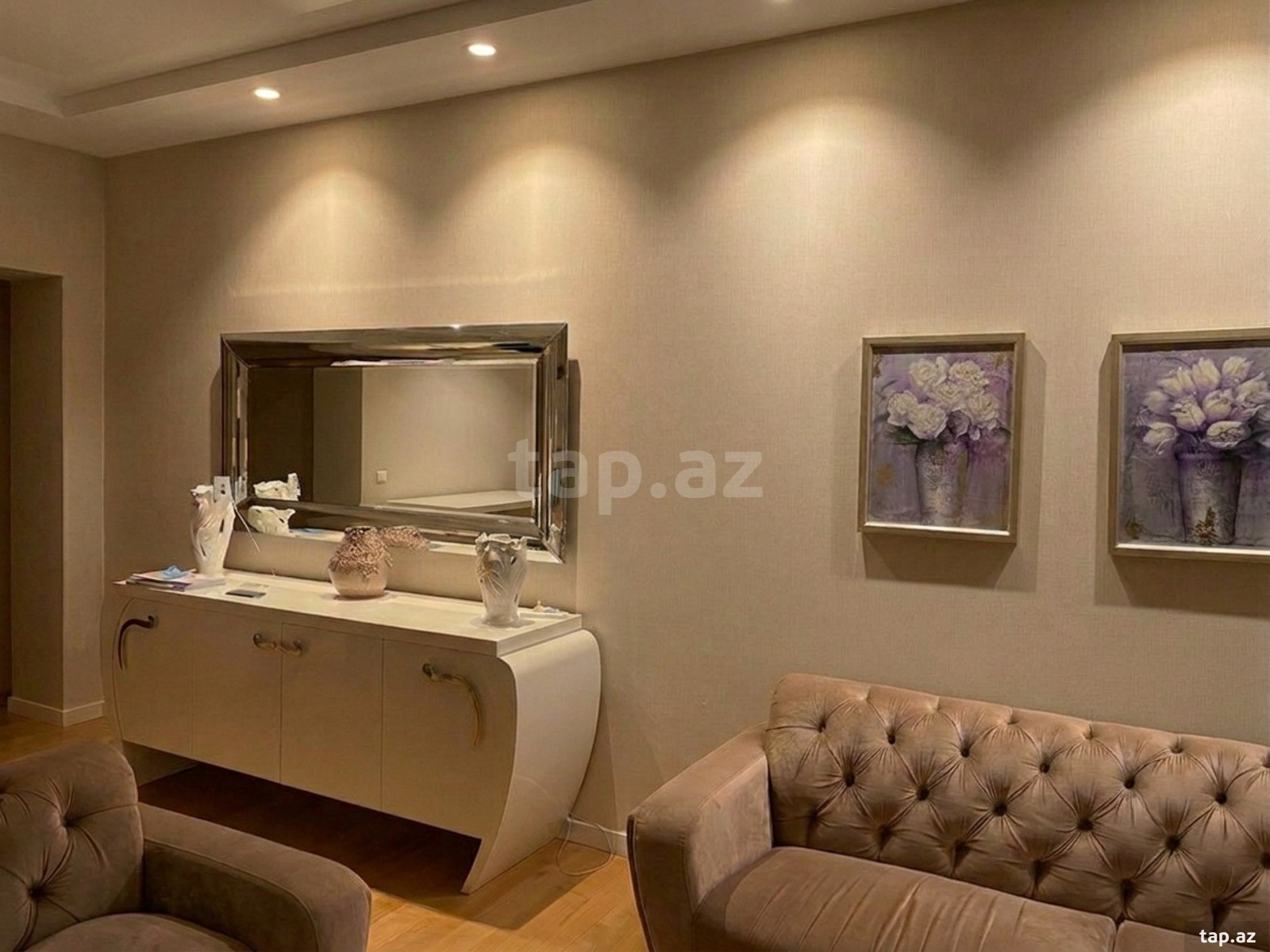 3-otaqlı yeni tikili kirayə verilir, Şah İsmayıl Xətai m., 170 m² (4)