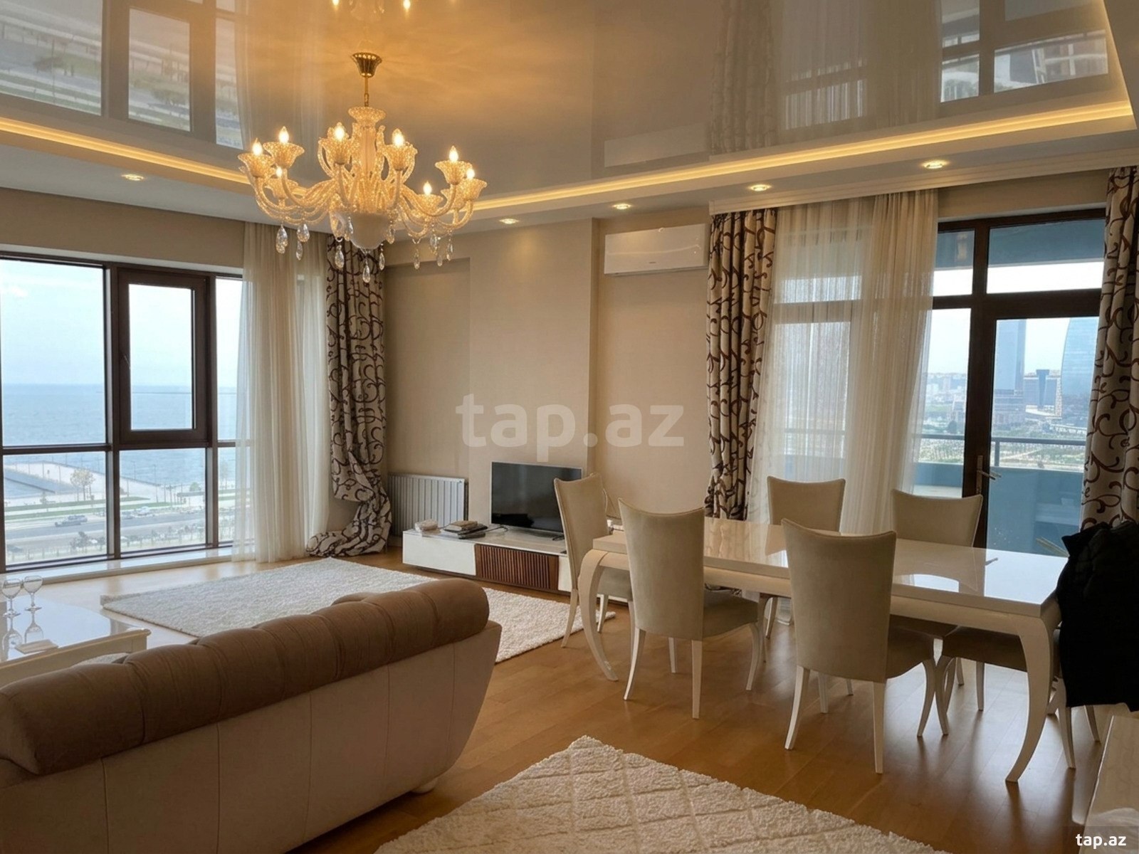 3-otaqlı yeni tikili kirayə verilir, Şah İsmayıl Xətai m., 170 m² (2)