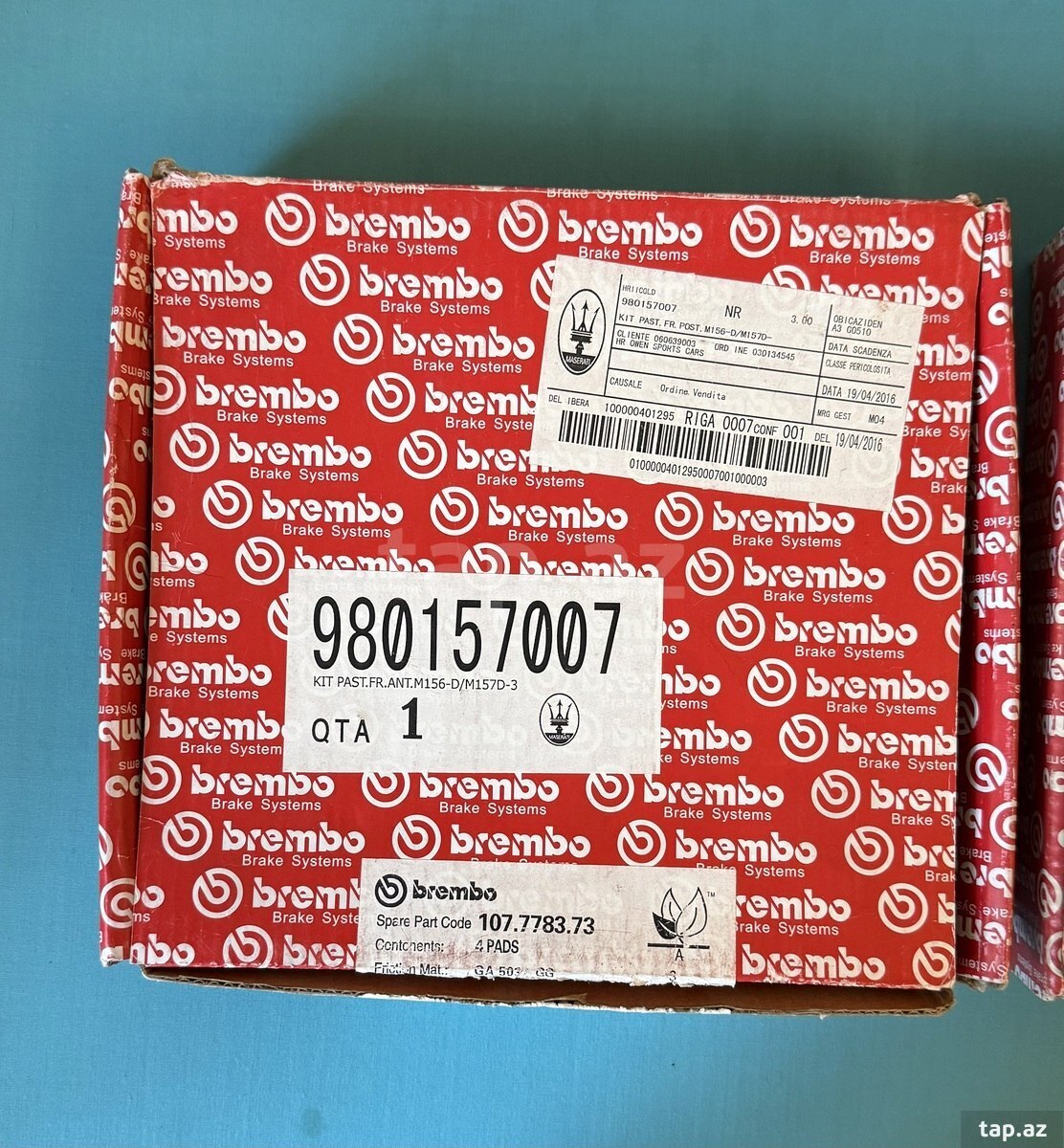 Maserati Brembo əyləc bəndləri (2)