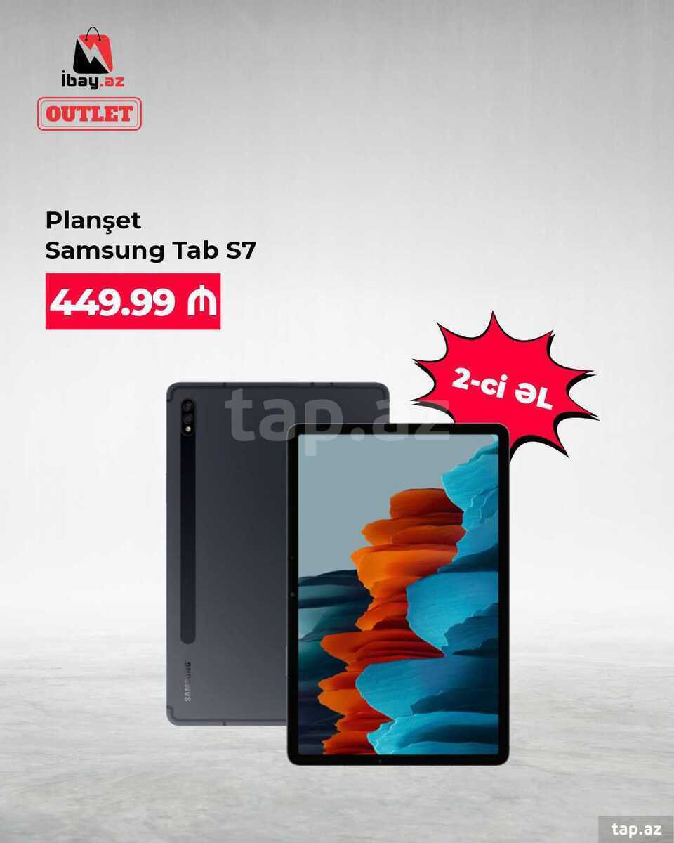 Planşet "Samsung Tab S7"