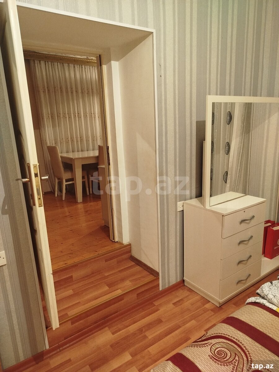3-otaqlı mənzil kirayə verilir, Yusif Səfərov 5 küç., 100 m² (2)