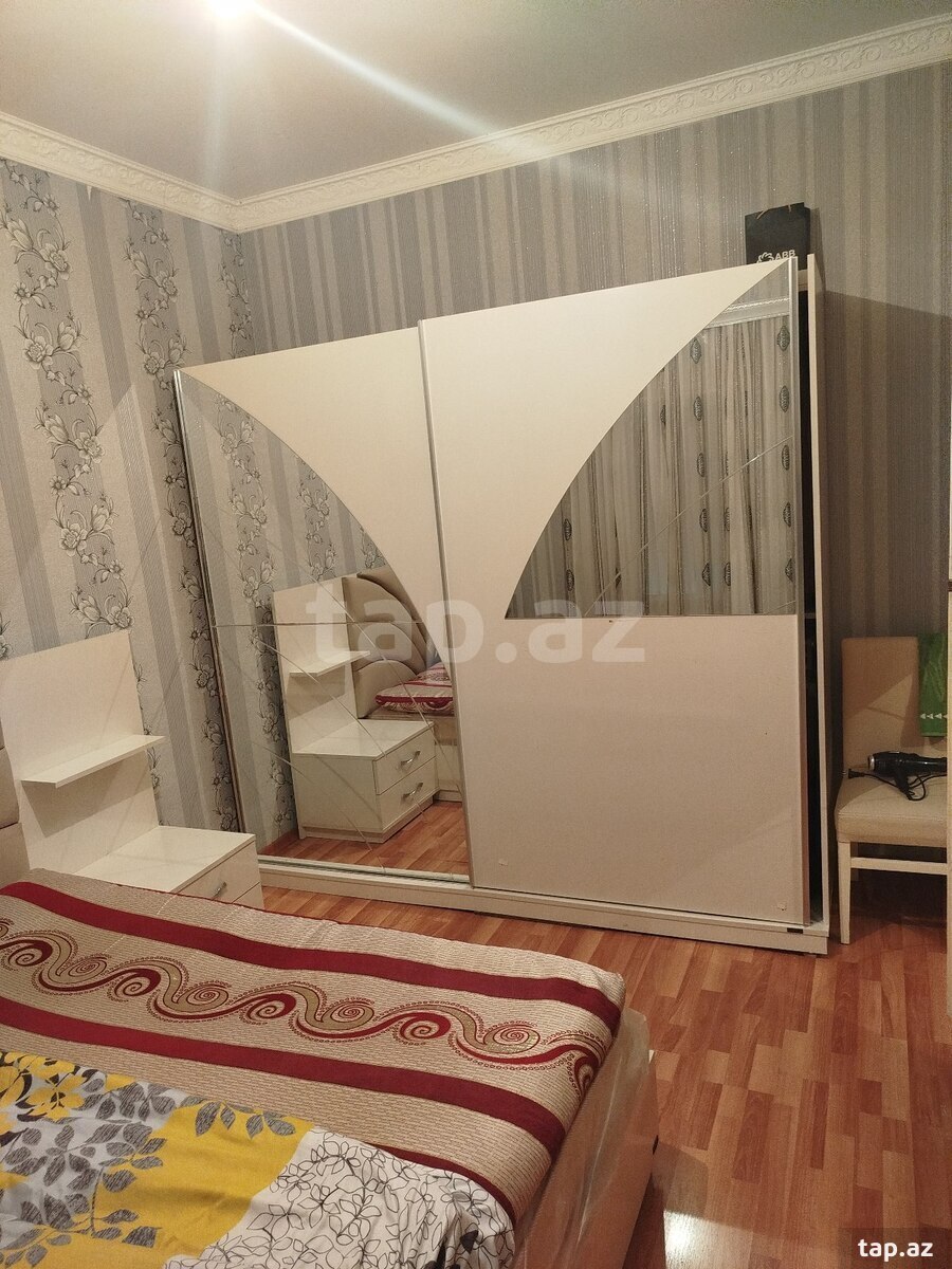 3-otaqlı mənzil kirayə verilir, Yusif Səfərov 5 küç., 100 m² (3)