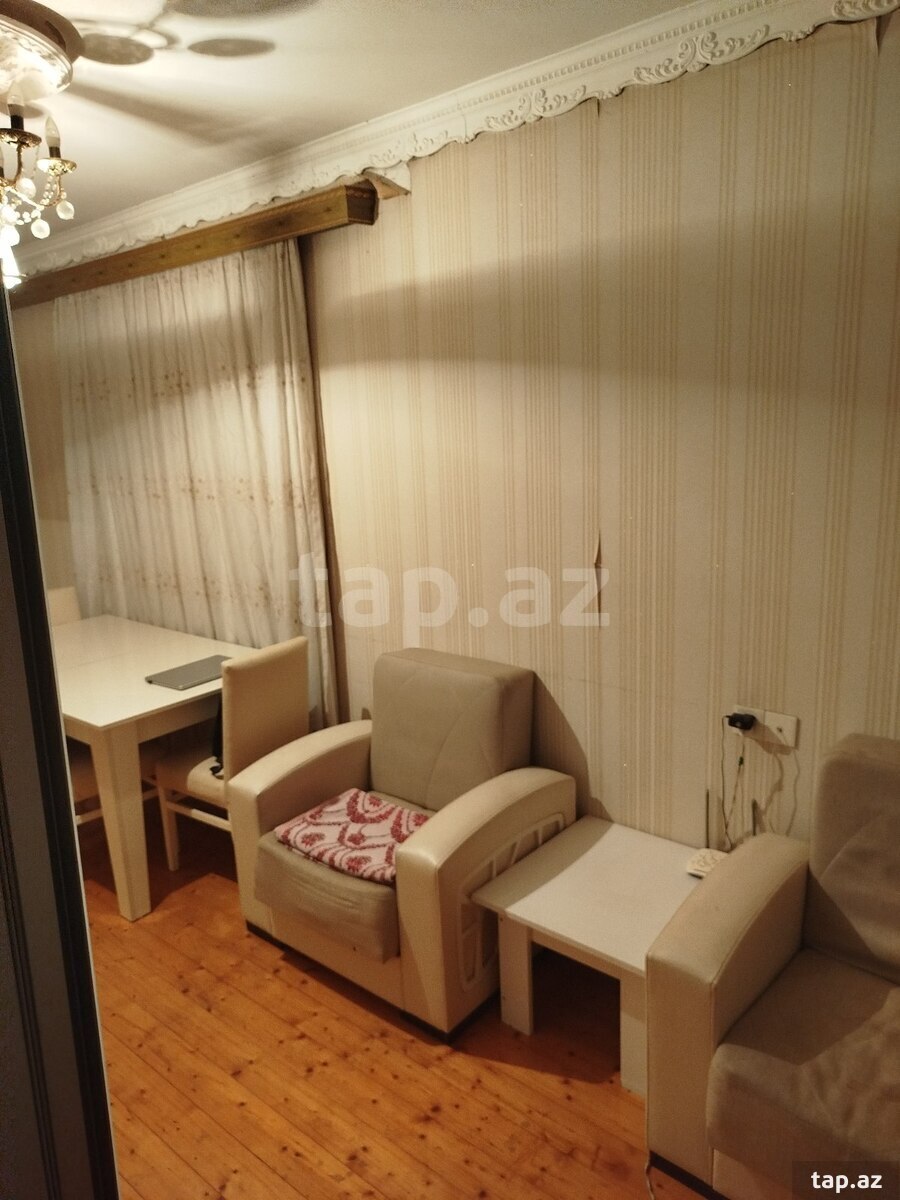 3-otaqlı mənzil kirayə verilir, Yusif Səfərov 5 küç., 100 m² (7)