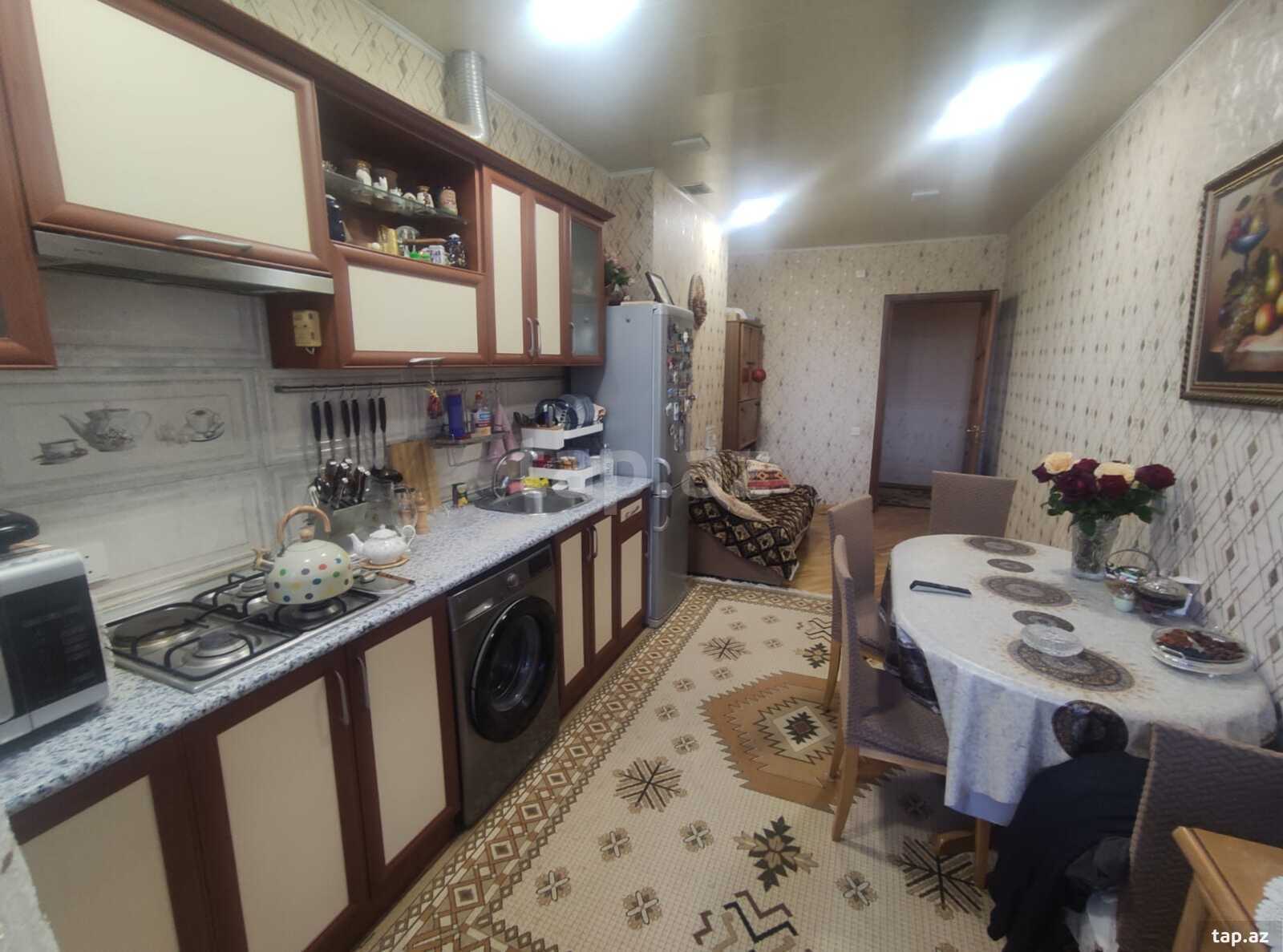 3-otaqlı yeni tikili, Həsənbəy Zərdabi küç., 95 m²