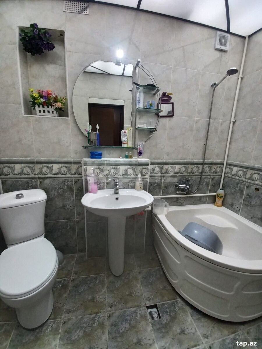 4-otaqlı mənzil, Azadlıq m., 85 m² (16)