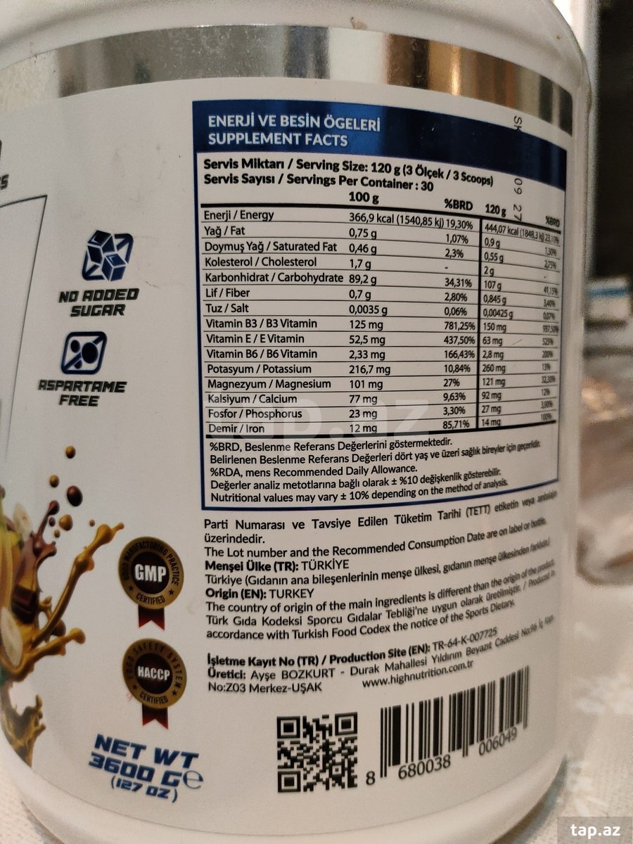 High Nutrition Mass Gainer (2)