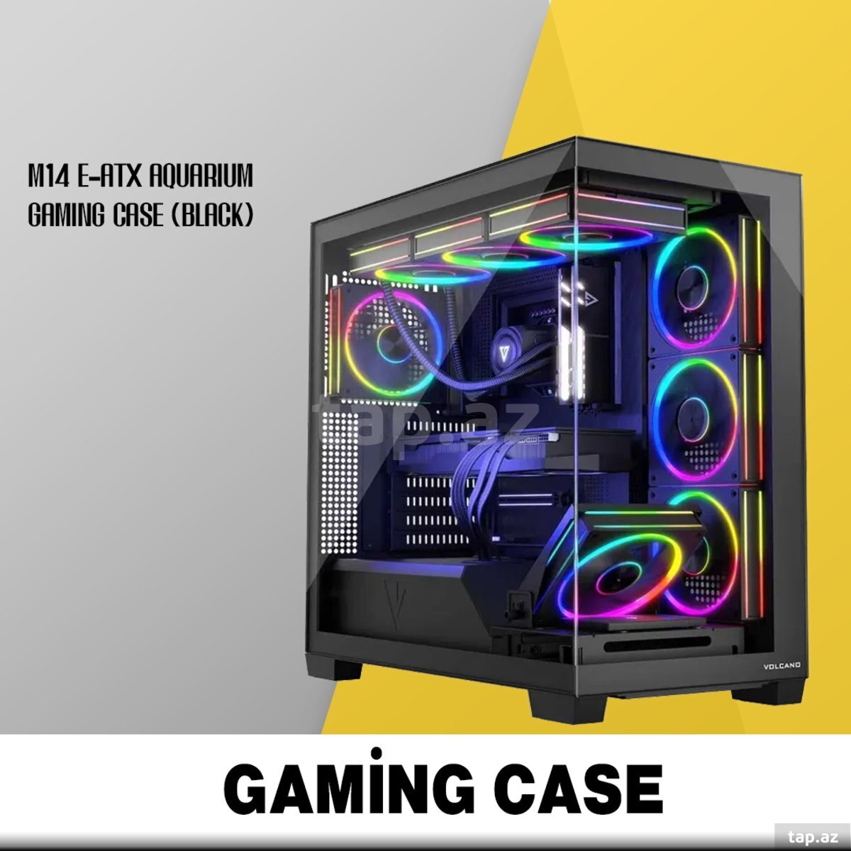 Gaming case M14 E-Atx Aquarium
