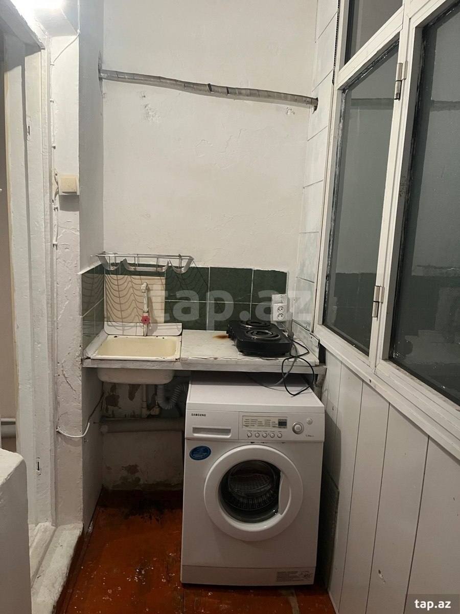 1-otaqlı mənzil kirayə verilir, Gəncə pr., 23 m² (10)