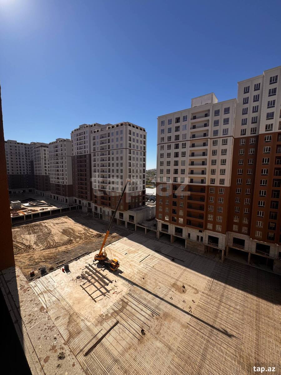 2-otaqlı yeni tikili, Binəqədi r., 55 m² (3)