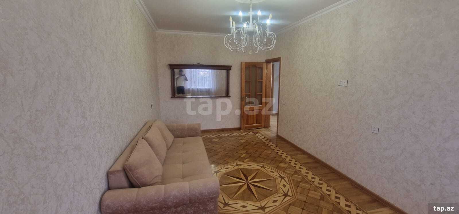 3-otaqlı mənzil kirayə verilir, Əhmədli m., 80 m²