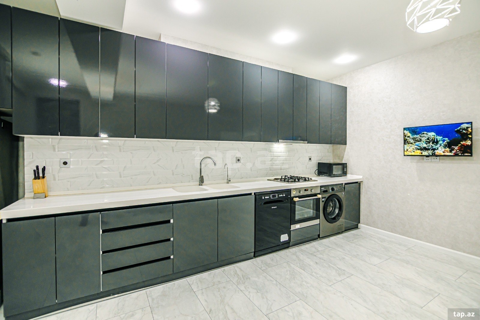 4-otaqlı yeni tikili kirayə verilir, Yaşıl Ada küç., 135 m² (14)