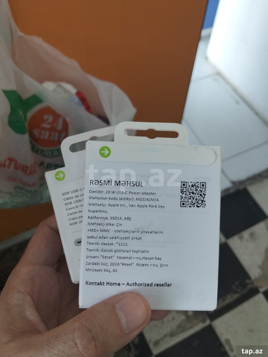 Apple iPhone üçün adapter