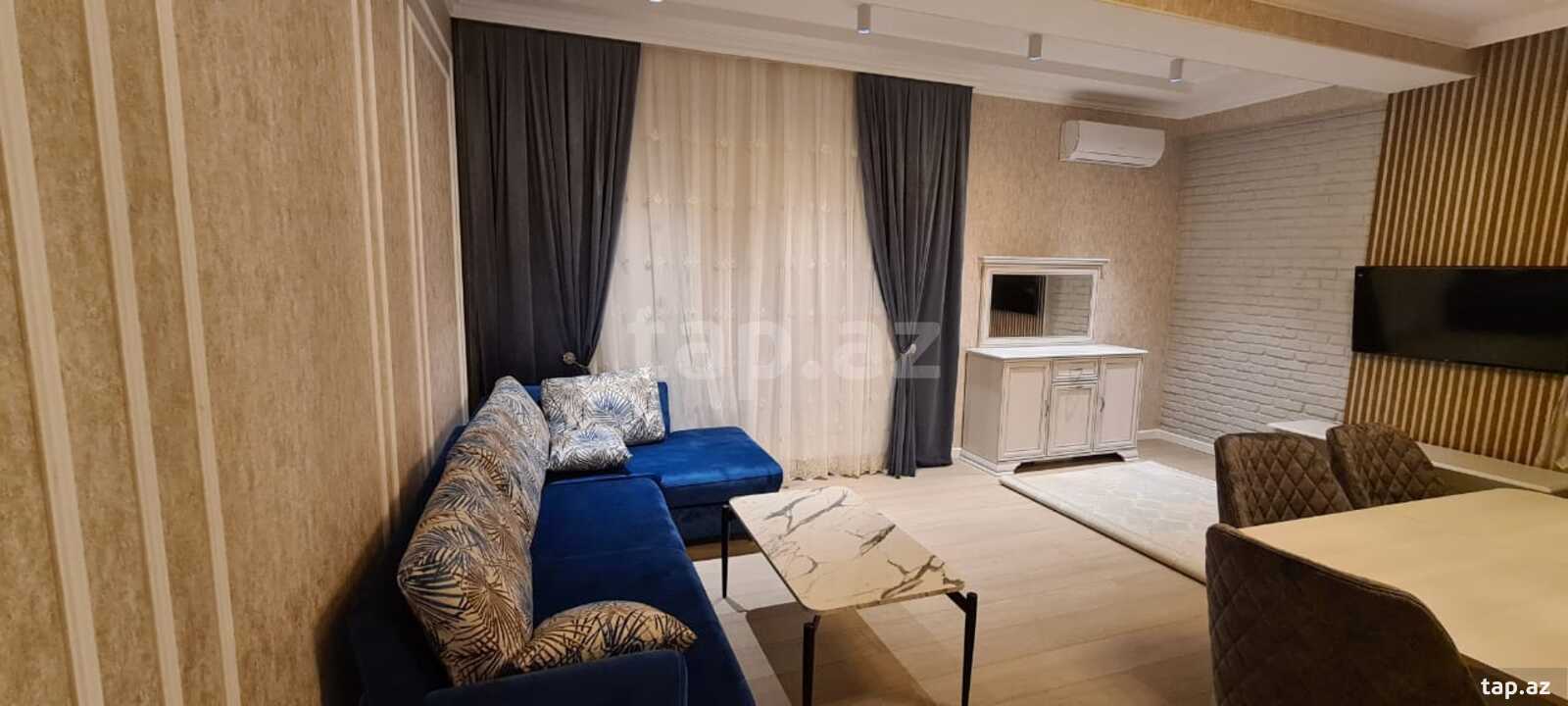 3-otaqlı yeni tikili kirayə verilir, İnşaatçılar m., 110 m² (11)