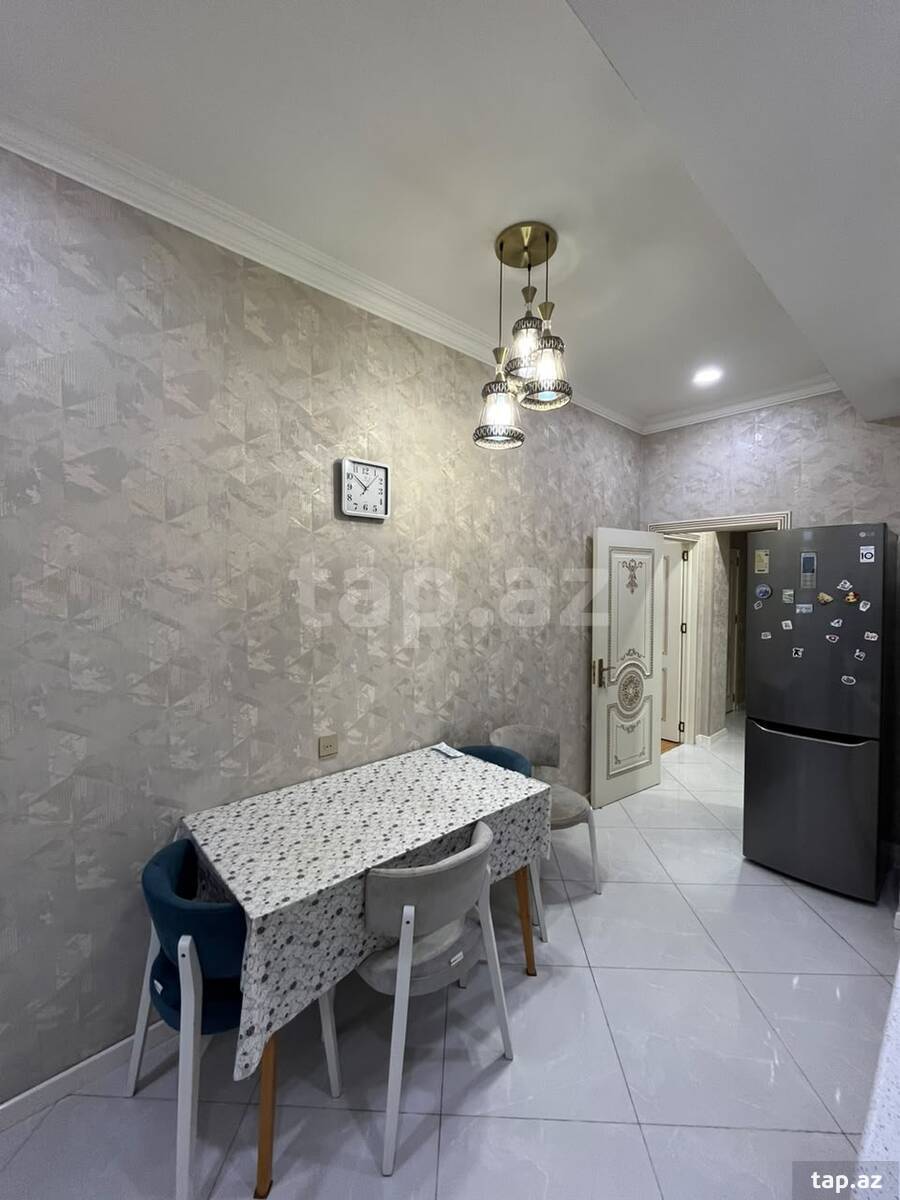 2-otaqlı mənzil kirayə verilir, Yasamal r., 85 m² (6)