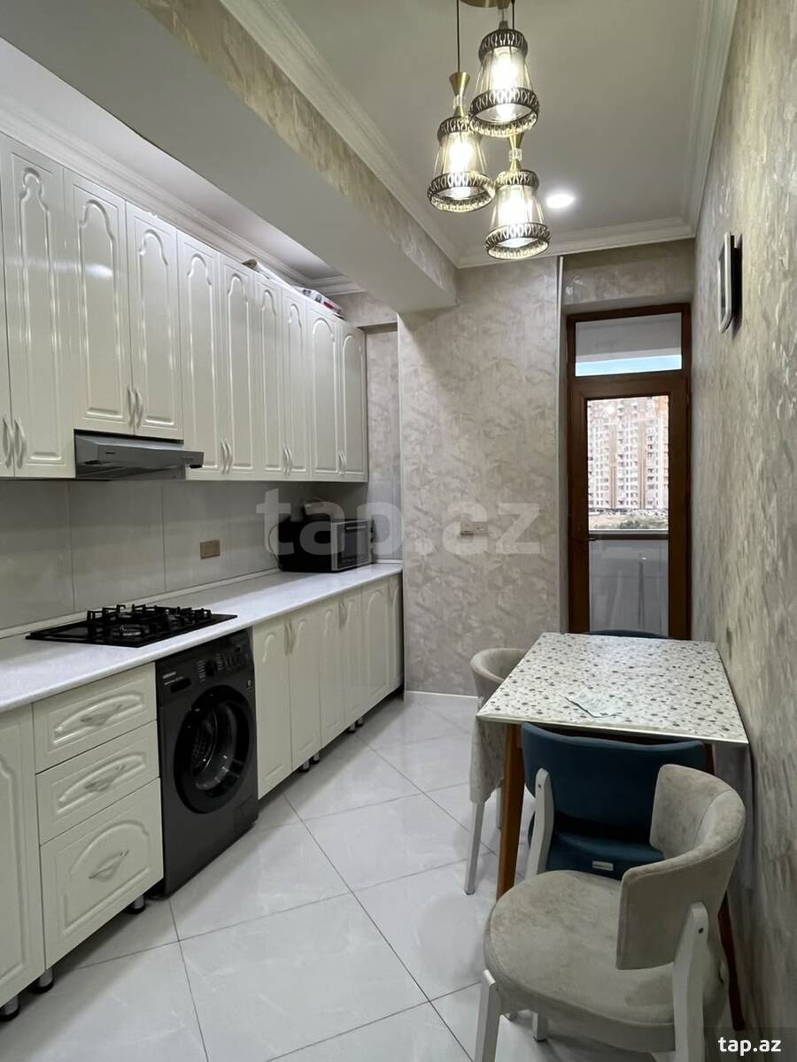 2-otaqlı mənzil kirayə verilir, Yasamal r., 85 m² (7)
