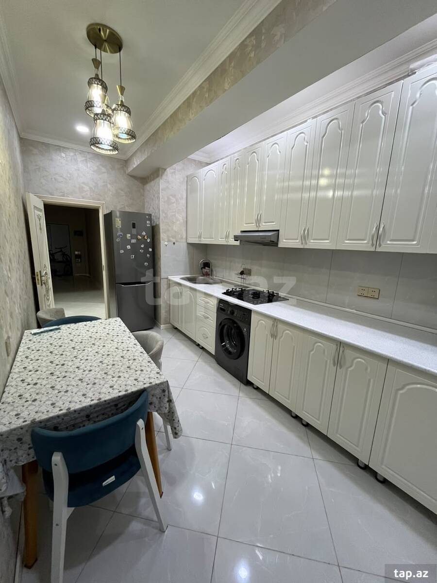 2-otaqlı mənzil kirayə verilir, Yasamal r., 85 m² (8)