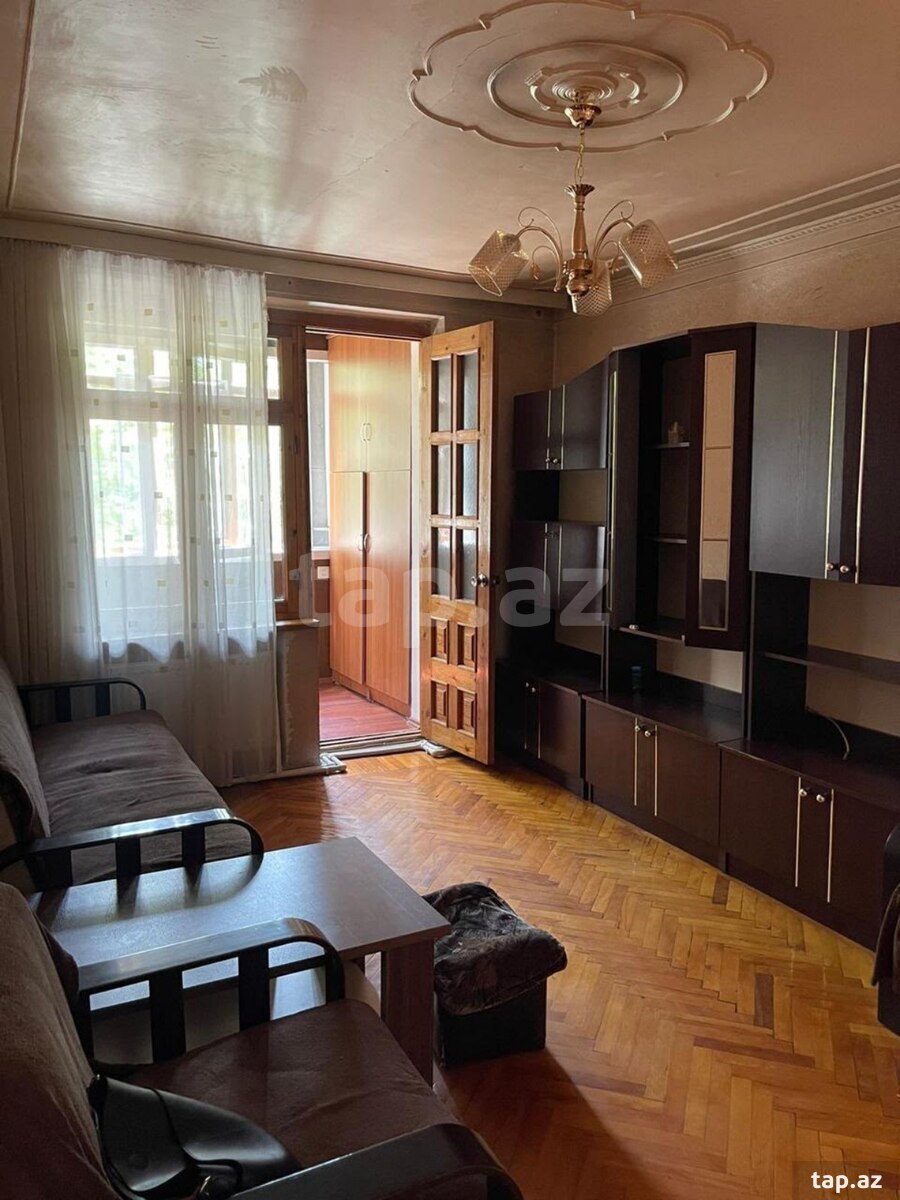 2-otaqlı mənzil kirayə verilir, Gənclik m., 60 m² (2)