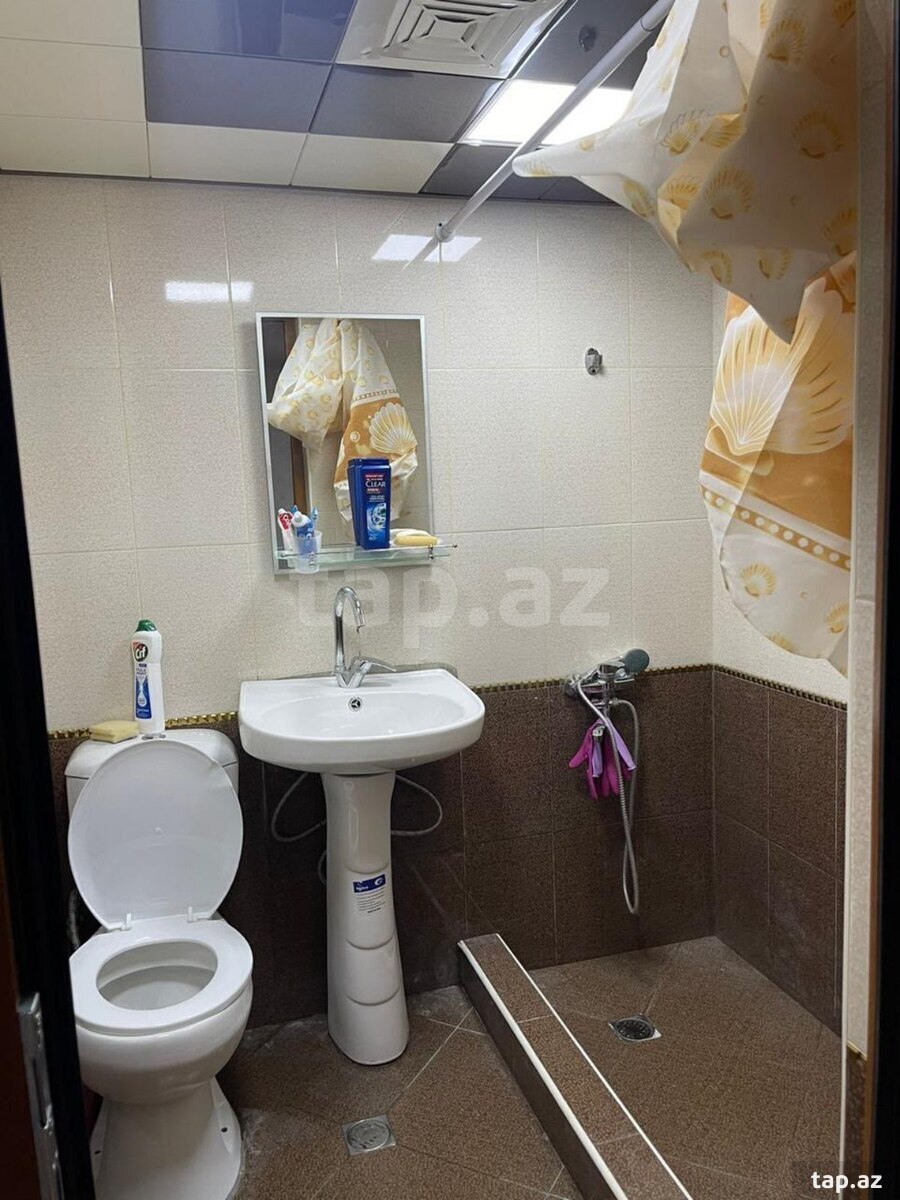 2-otaqlı mənzil kirayə verilir, Gənclik m., 60 m² (6)