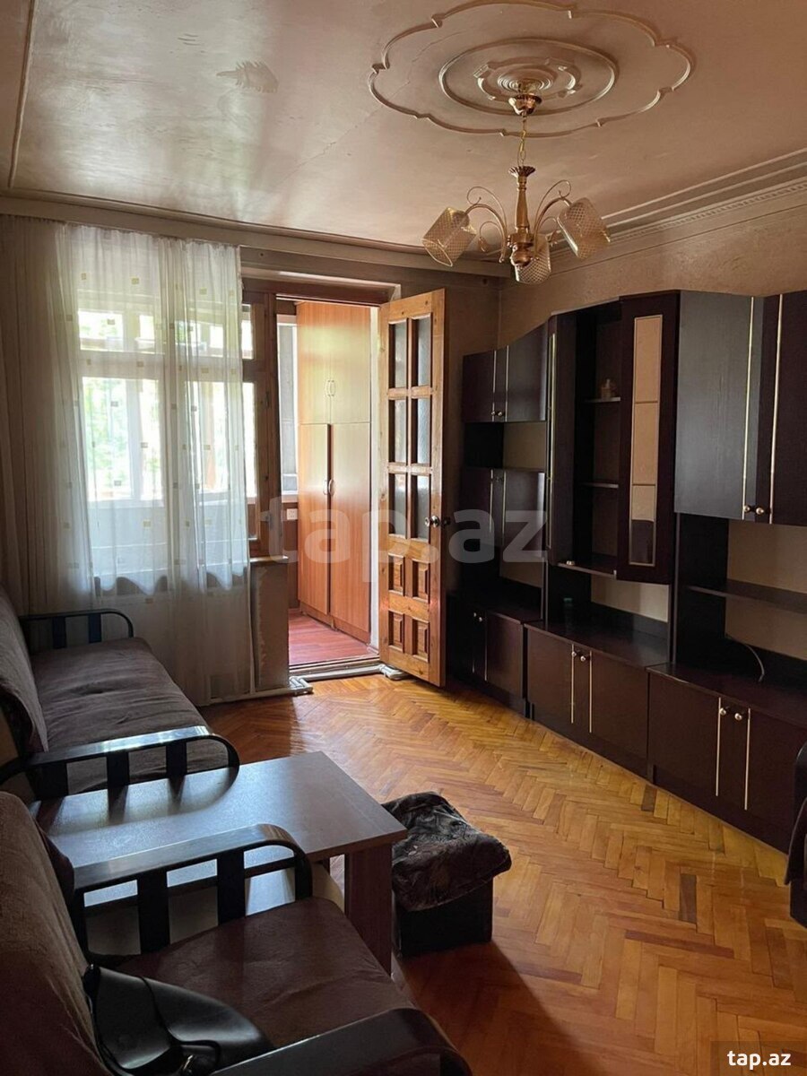 2-otaqlı mənzil kirayə verilir, Gənclik m., 60 m² (10)