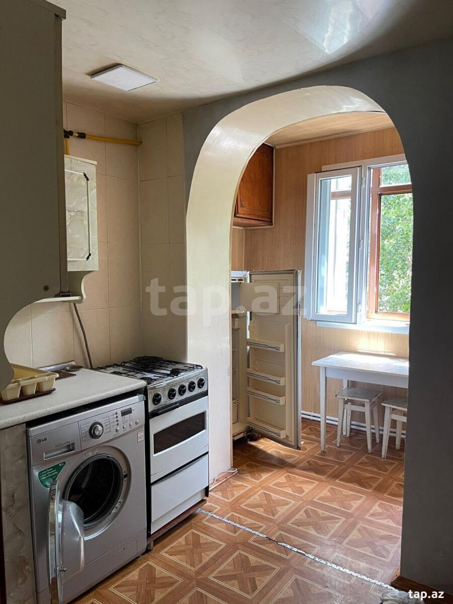 2-otaqlı mənzil kirayə verilir, Gənclik m., 60 m² (12)