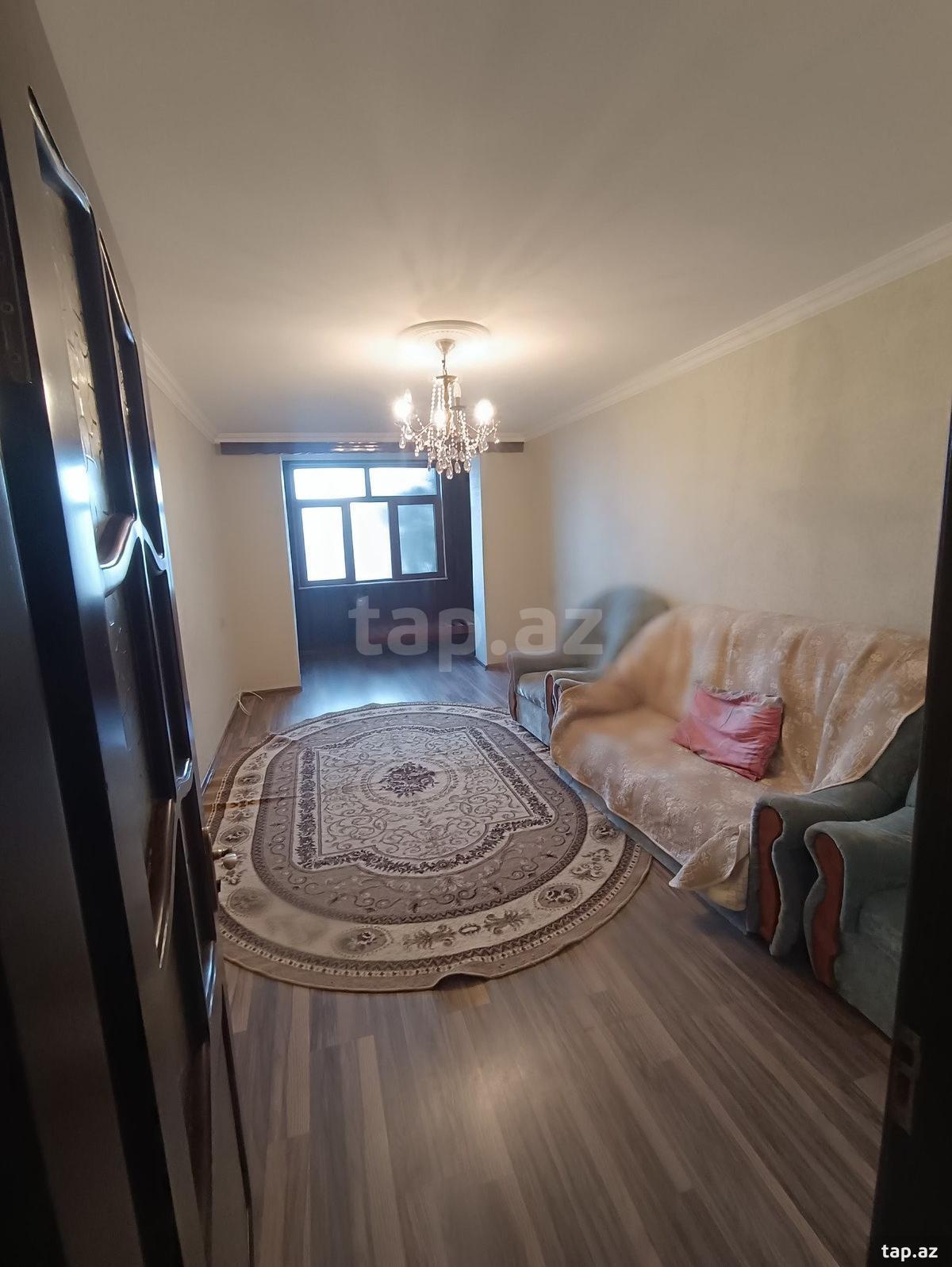2-otaqlı mənzil kirayə verilir, Qara Qarayev m., 45 m²