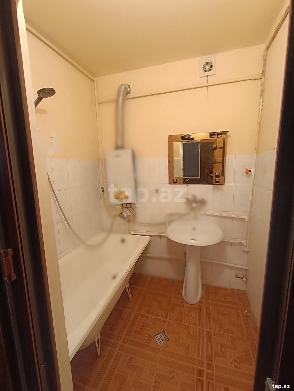 2-otaqlı mənzil kirayə verilir, Qara Qarayev m., 45 m² (4)