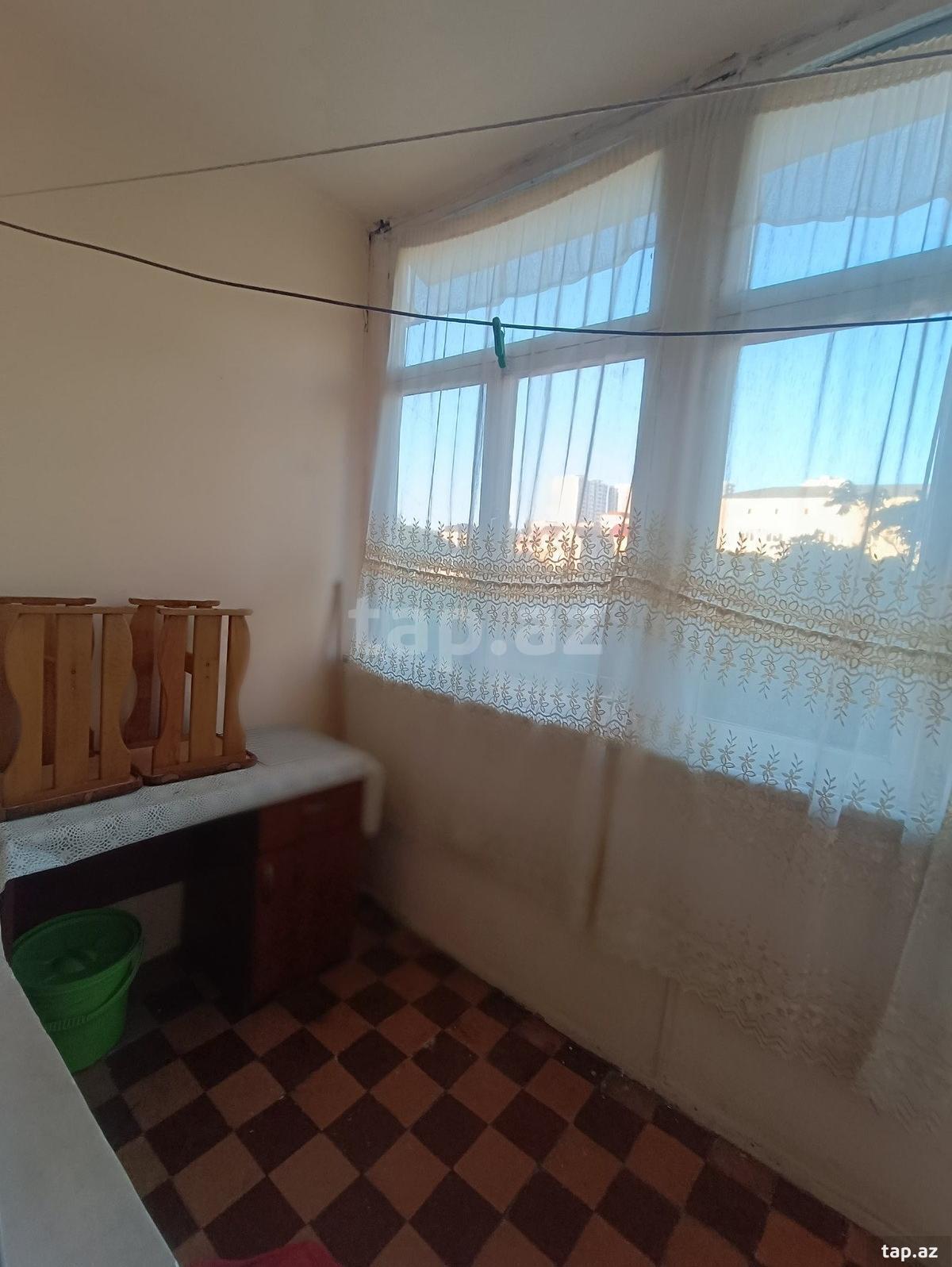 2-otaqlı mənzil kirayə verilir, Qara Qarayev m., 45 m² (7)