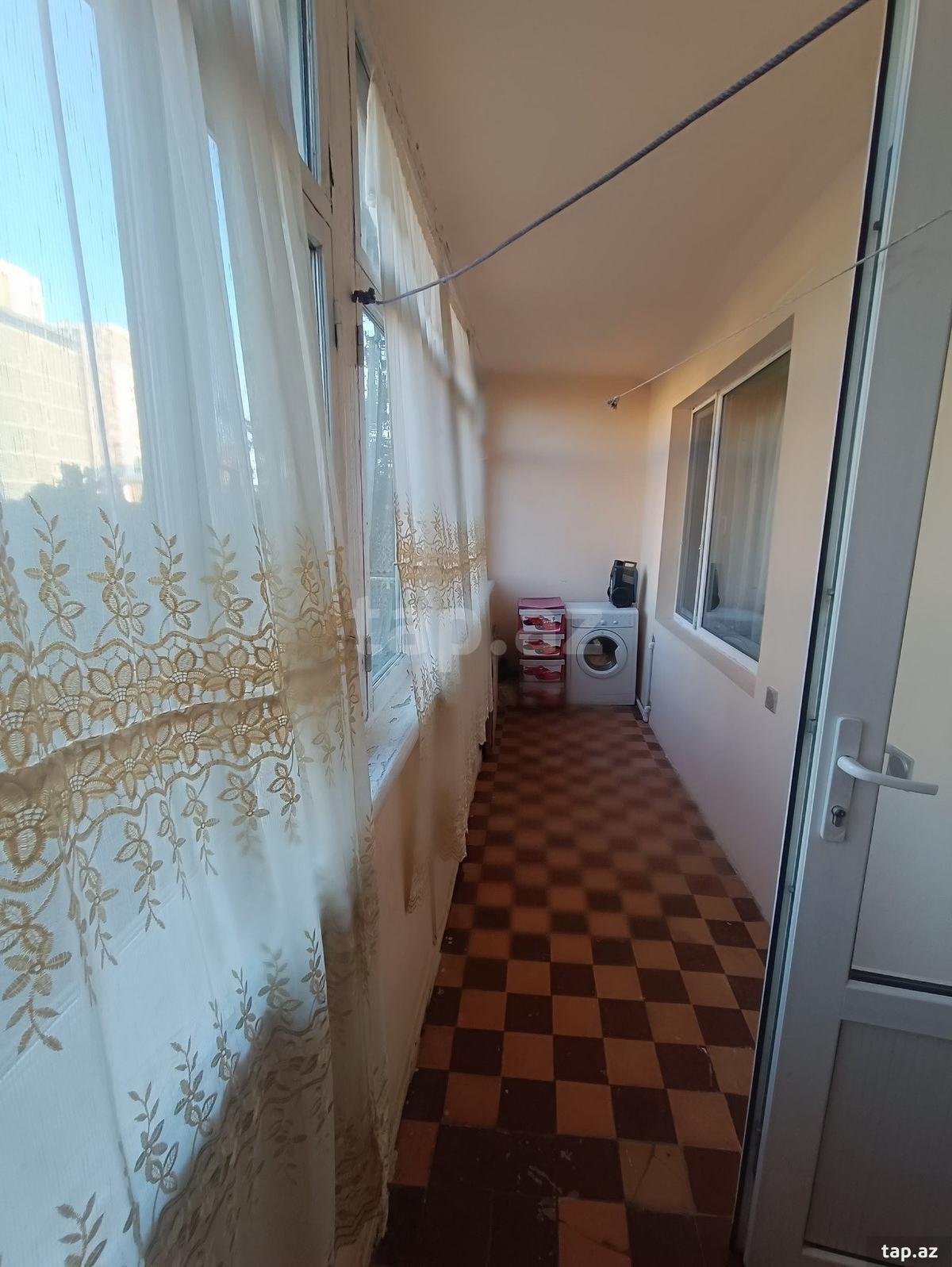 2-otaqlı mənzil kirayə verilir, Qara Qarayev m., 45 m² (8)