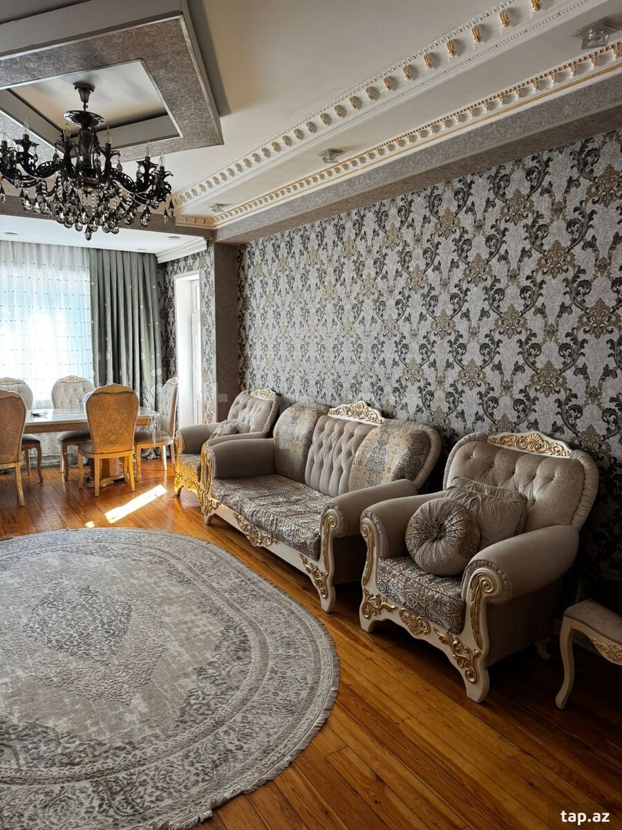 2-otaqlı yeni tikili kirayə verilir, Nərimanov Nərimanov m., 80 m² (4)