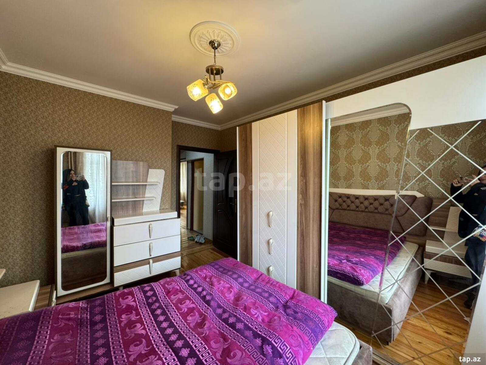 2-otaqlı mənzil kirayə verilir, Neapol küç., 60 m² (7)