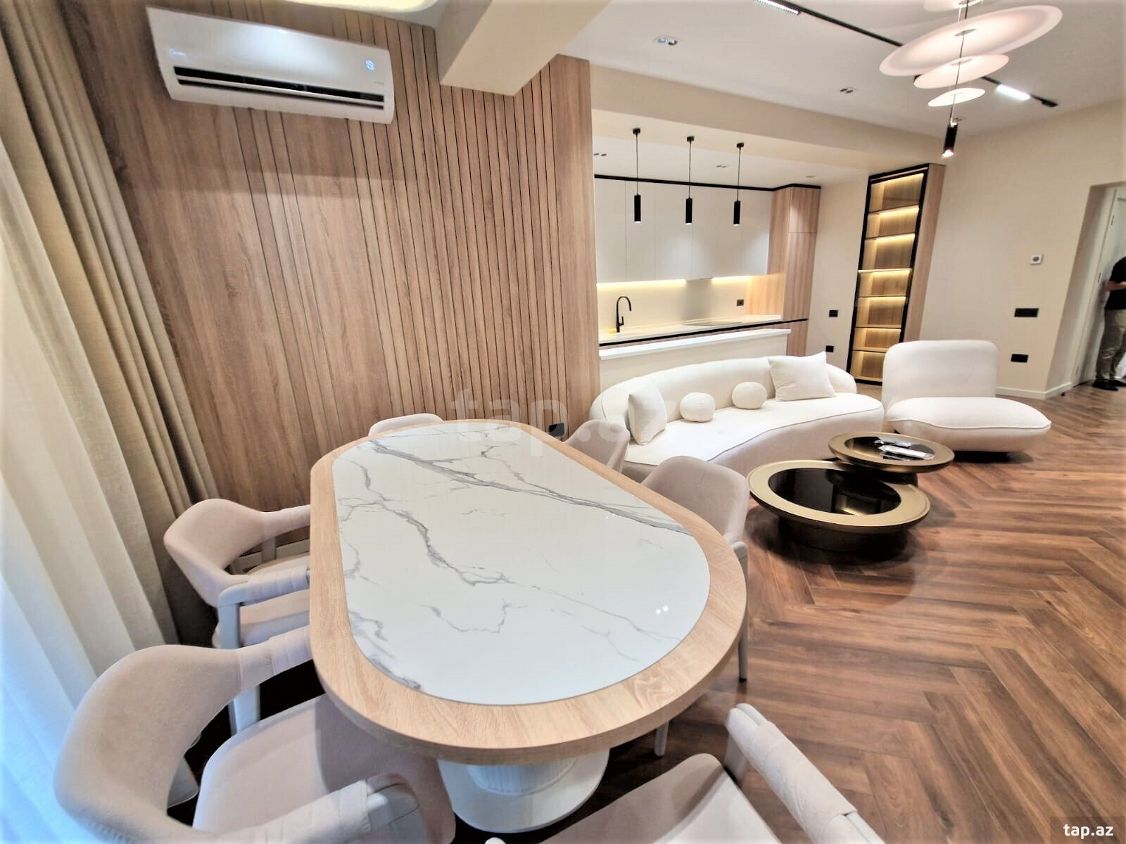 4-otaqlı yeni tikili kirayə verilir, Bayıl qəs., 170 m² (7)