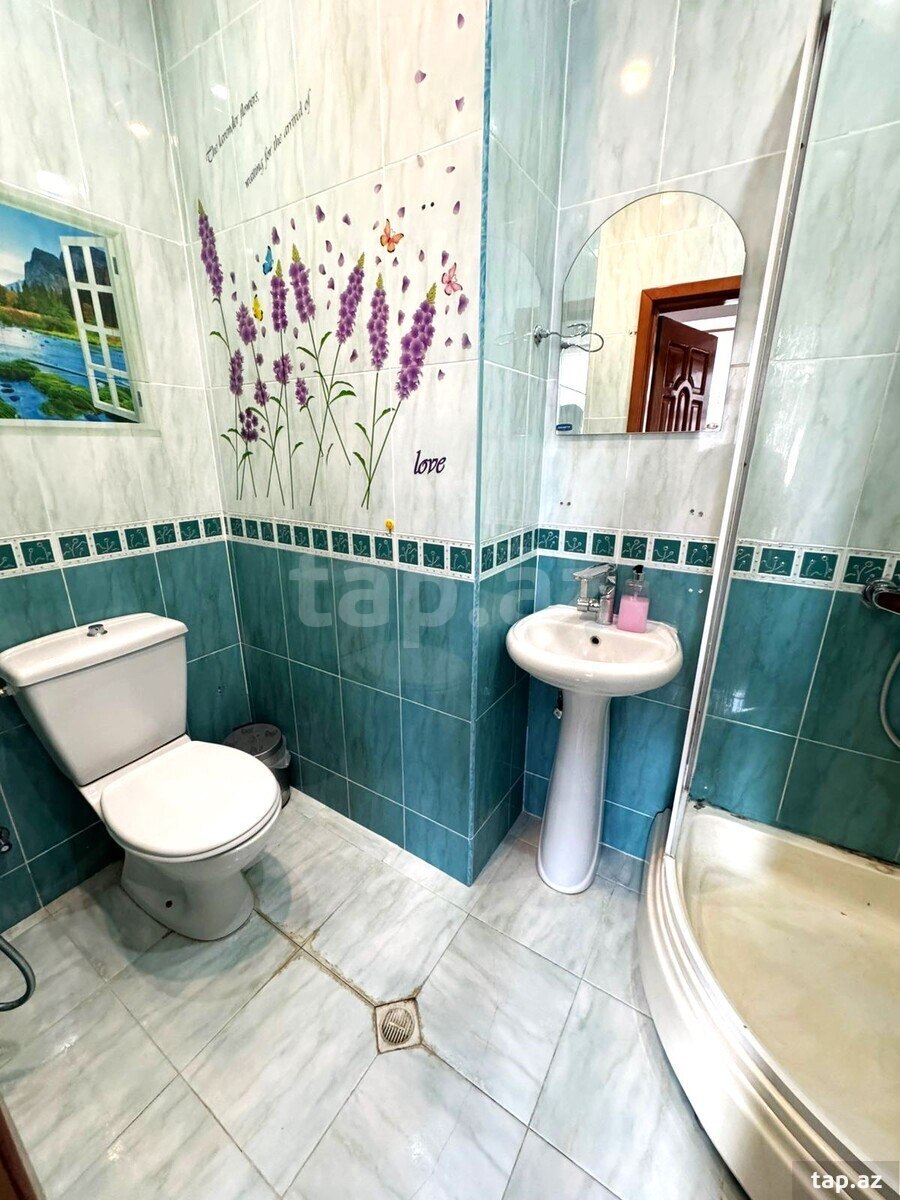 3-otaqlı yeni tikili kirayə verilir, Nəriman Nərimanov pr., 130 m² (11)