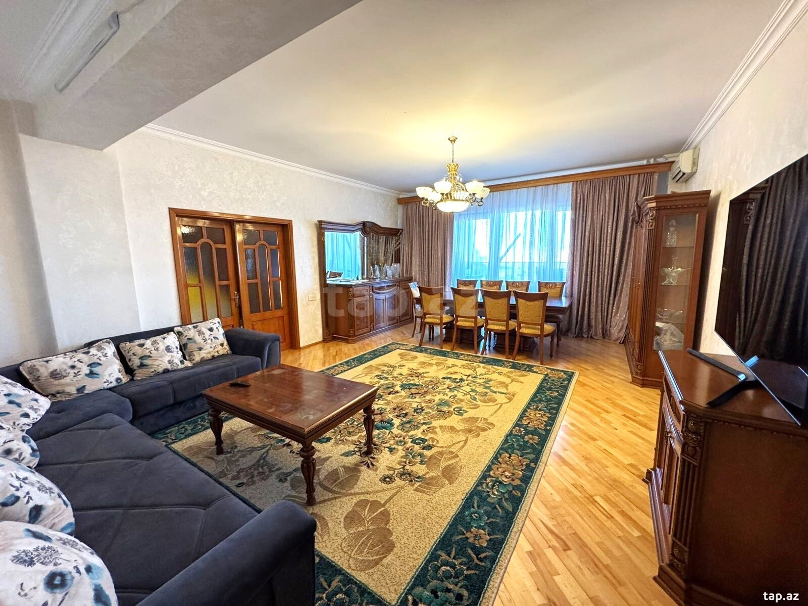 3-otaqlı yeni tikili kirayə verilir, Nəriman Nərimanov pr., 130 m² (3)