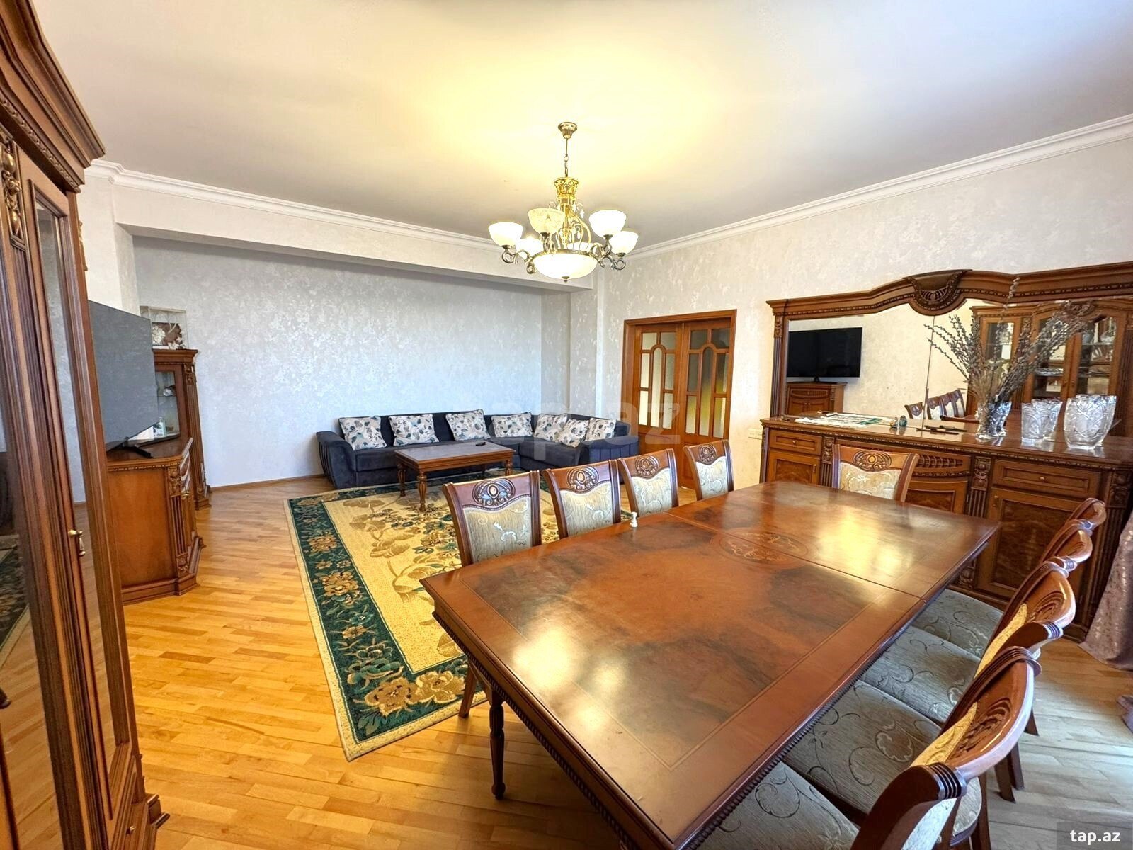 3-otaqlı yeni tikili kirayə verilir, Nəriman Nərimanov pr., 130 m²