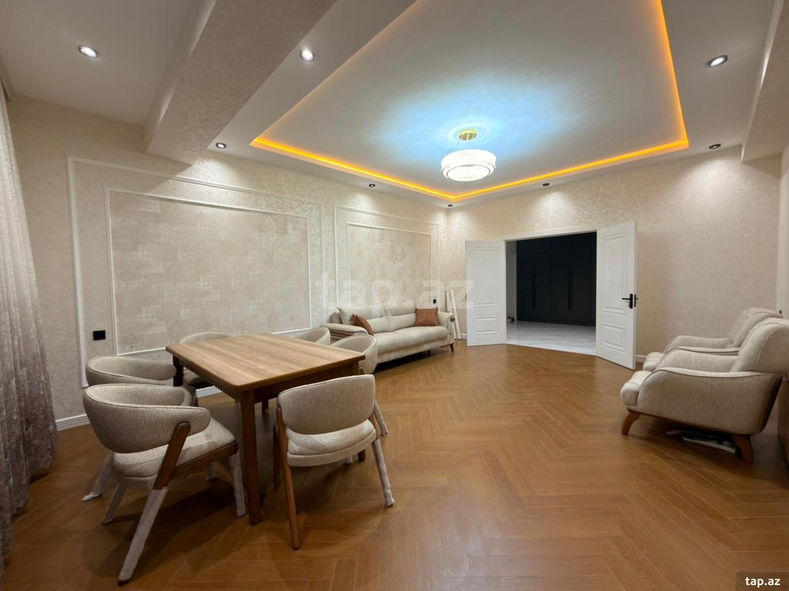 4-otaqlı yeni tikili kirayə verilir, R. Rüstəmov küç., 140 m²