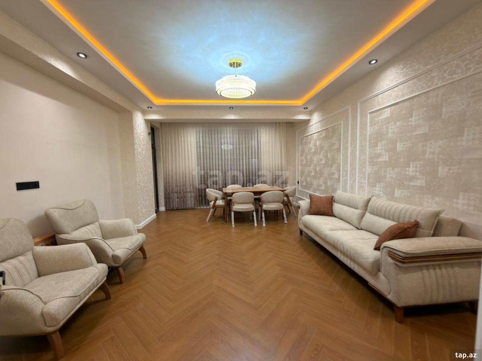 4-otaqlı yeni tikili kirayə verilir, R. Rüstəmov küç., 140 m² (2)