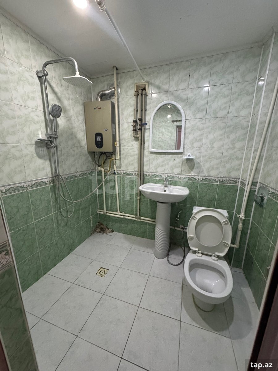 2-otaqlı mənzil kirayə verilir, Yasamal r., 53 m² (11)