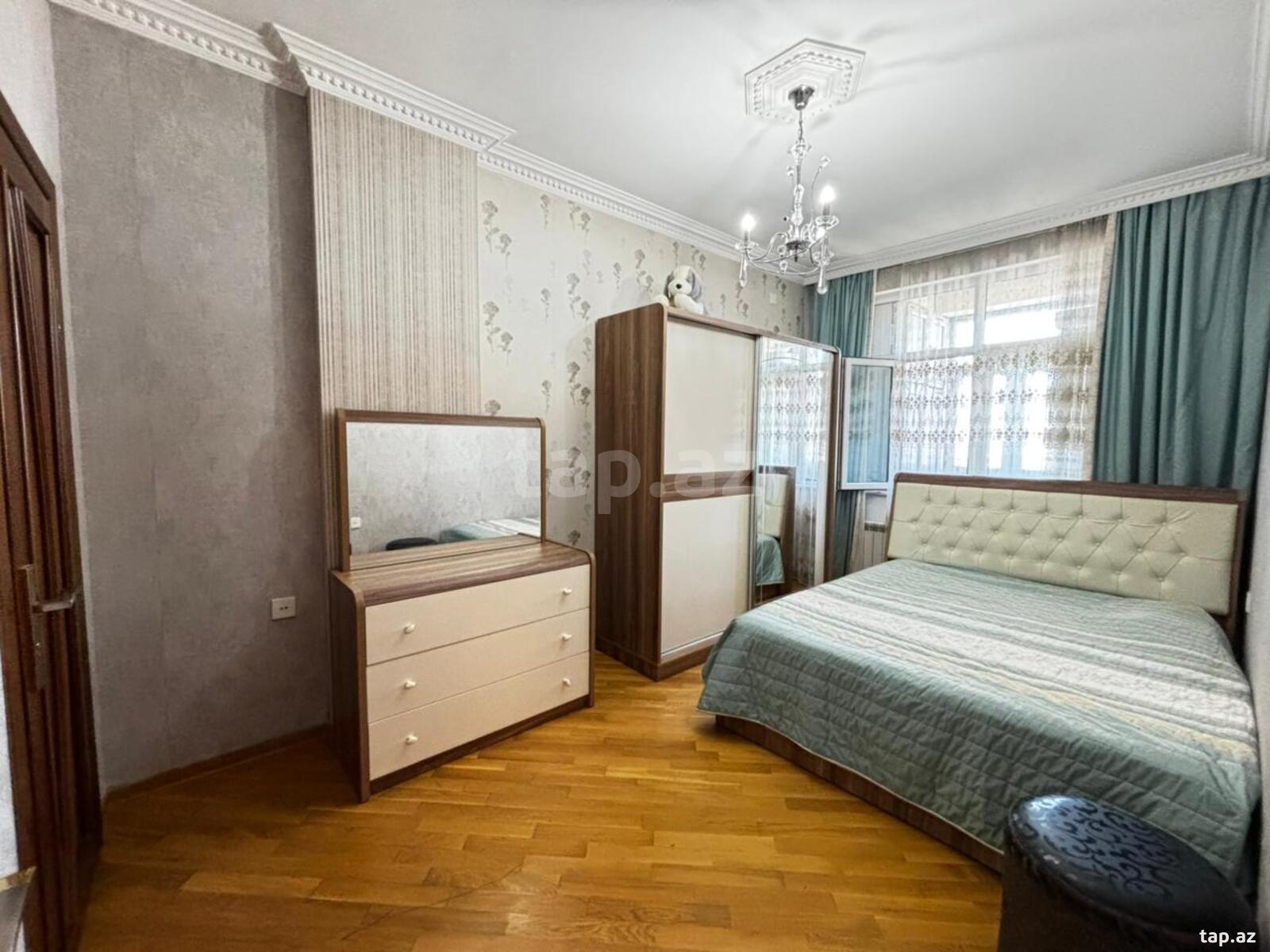 3-otaqlı yeni tikili kirayə verilir, Nizami r., Qara Qarayev m., 119 m² (6)