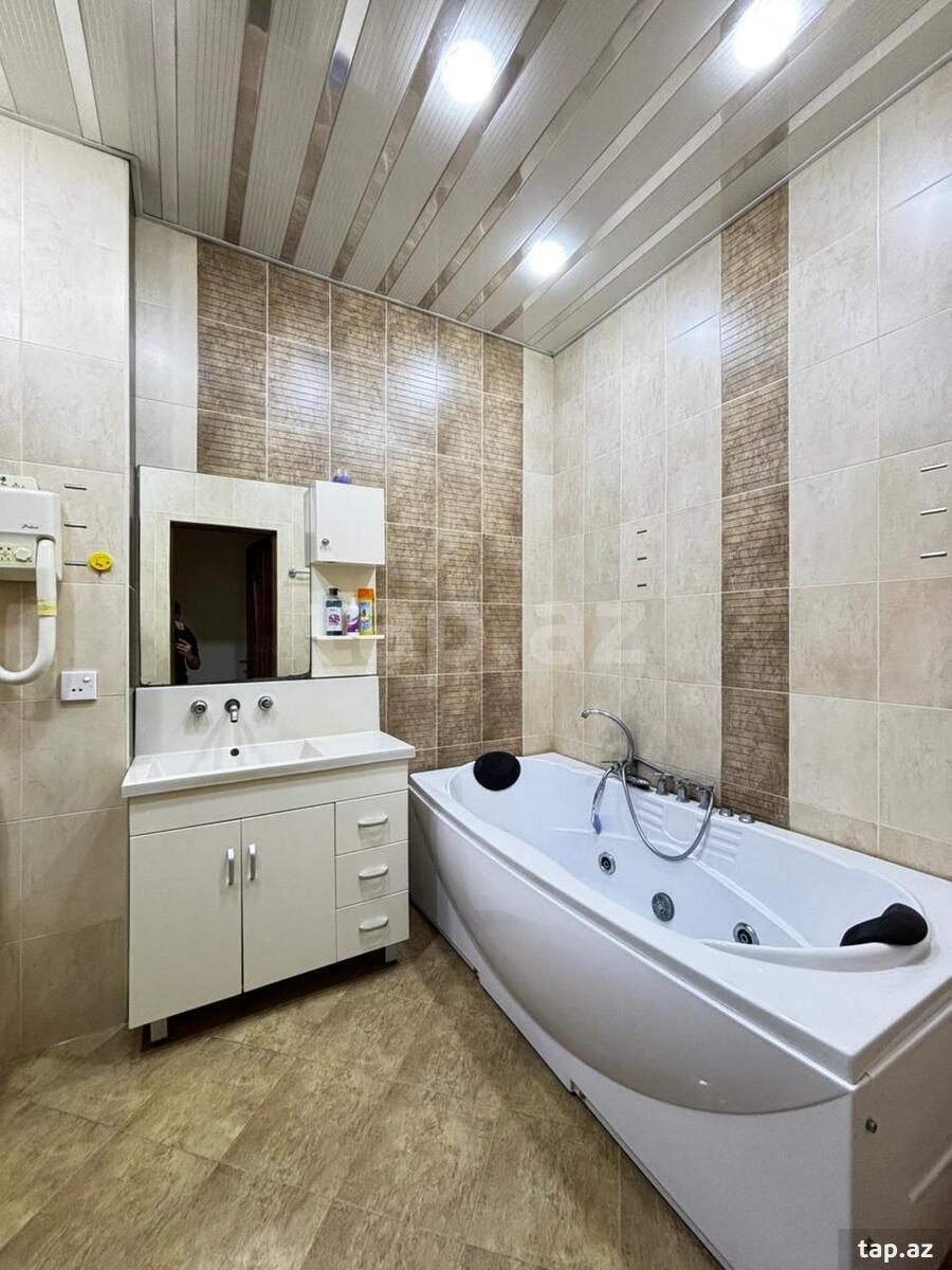 3-otaqlı yeni tikili kirayə verilir, Nizami r., Qara Qarayev m., 119 m² (14)