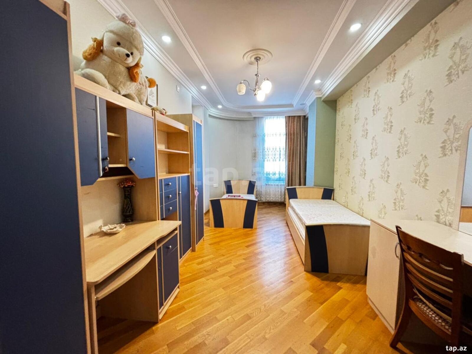 3-otaqlı yeni tikili kirayə verilir, Nizami r., Qara Qarayev m., 119 m² (8)
