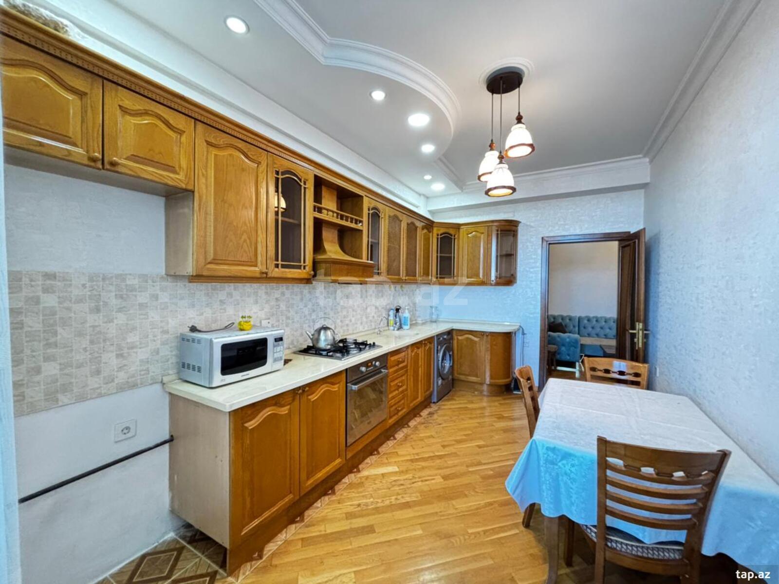 3-otaqlı yeni tikili kirayə verilir, Nizami r., Qara Qarayev m., 119 m² (12)