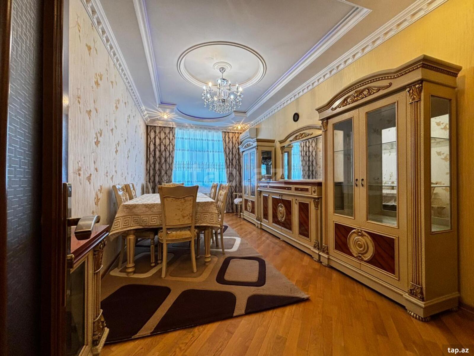 3-otaqlı yeni tikili kirayə verilir, Nizami r., Qara Qarayev m., 119 m² (2)