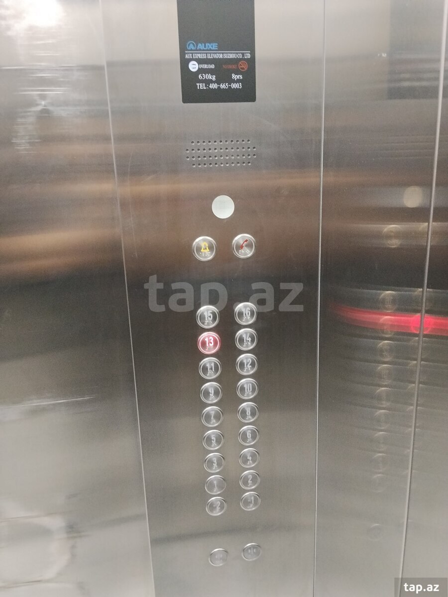 2-otaqlı yeni tikili kirayə verilir, Yeni Yasamal qəs., 70 m² (15)