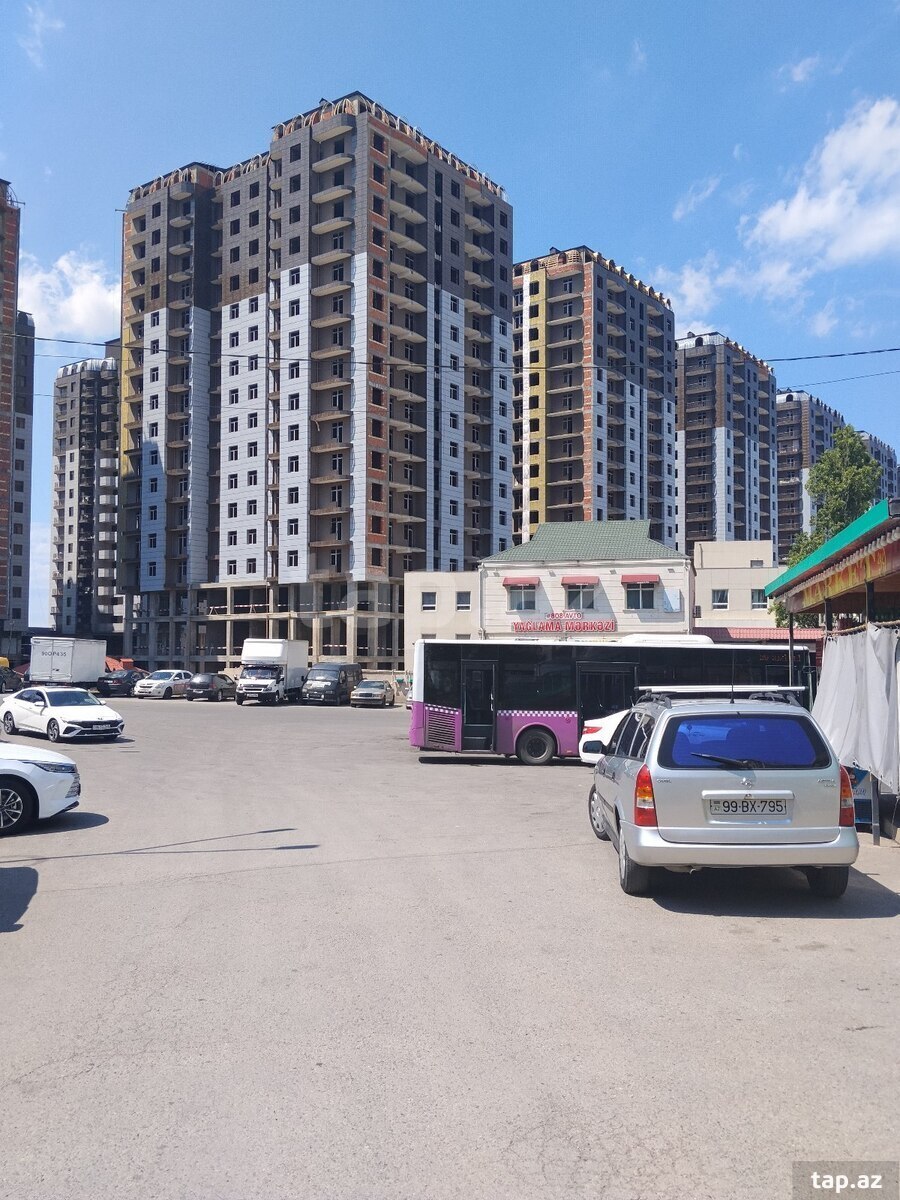 2-otaqlı yeni tikili kirayə verilir, Yeni Yasamal qəs., 70 m² (16)