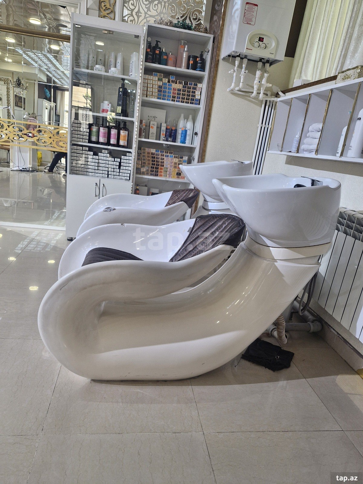 Salon üçün çanaqlı kreslolar
