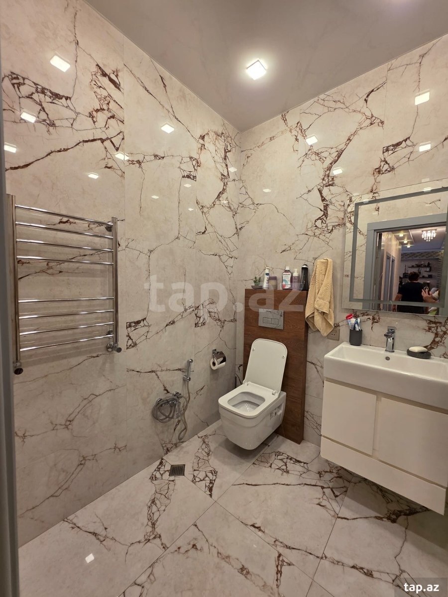 3-otaqlı yeni tikili, Əbdülvahab Salamzadə küç.1022, 145 m² (12)
