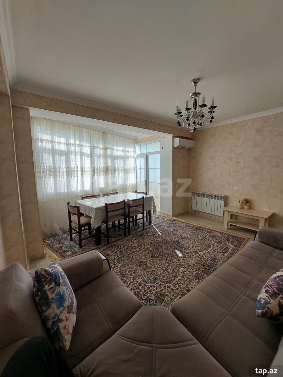 3-otaqlı yeni tikili kirayə verilir, Bakıxanov qəs., 90 m² (12)
