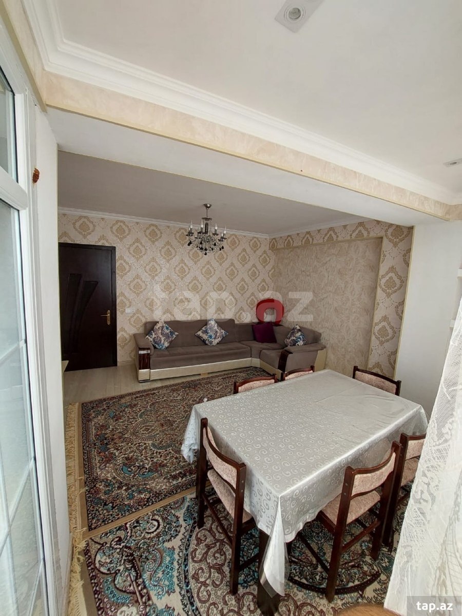 3-otaqlı yeni tikili kirayə verilir, Bakıxanov qəs., 90 m² (6)